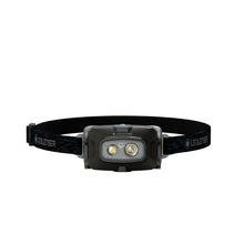 Headlamp Hitam Ledlenser HF4R Core 500lm Isi Ulang IP68 Sorotan & Sinar Spot 72g