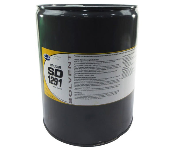 Brulin SD 1291 Solvent Degreaser 304012 Water-White, 5 gal pail