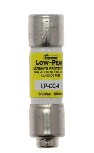 Sekring Industri & Kelistrikan 600V 4A Tunda Waktu Puncak Rendah LP-CC-4