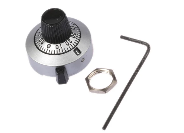11A41B10 11-Turn 25.4mm Diameter Dial Mechanism
