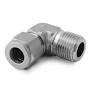Stainless Steel Swagelok Tube Fitting, Male Elbow, 1/2 in. Tube OD x 3/8 in. Male NPT