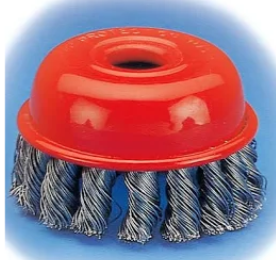 UNION 3" X 5/8" KNOT TYPE WIRE CUP BRUSH