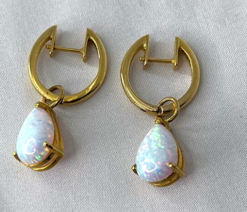 Opal Anting-Anting Gantung Lepas Pasang ER013