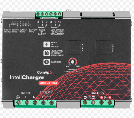 ComAp InteliCharger 480 24 20A Battery Charger