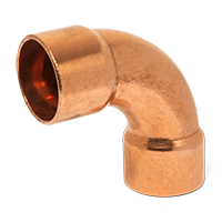 Copper elbow 90° SR (2-1/8")