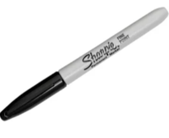 SHARPIE FINE MARKER BLACK