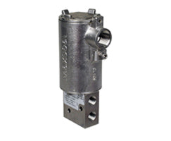 Maxseal ICO3 24Vdc direct acting 3/2 NC stainless steel 1/4" NPT ported valve