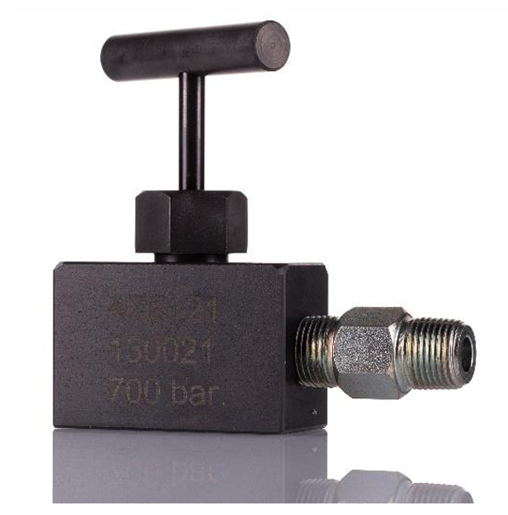 RS PRO Hydraulic Flow Control Valve, NPT 3/8, 700 bar, 2