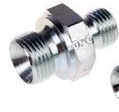 Parker Hydraulic Straight Threaded Adaptor G 1/4 Male to R 1/4 Male
