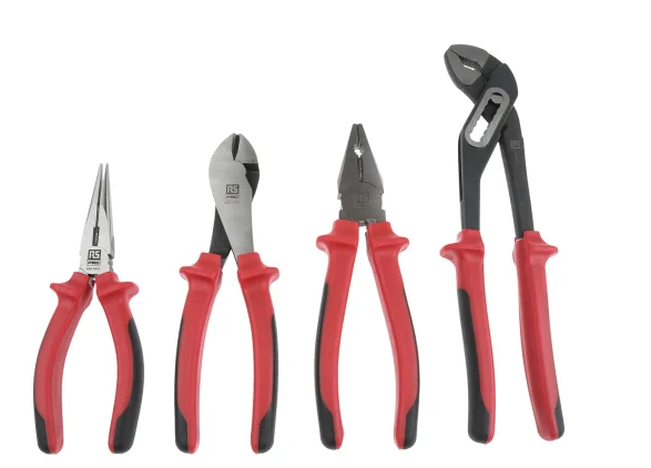 668-5880: RS PRO 4 Piece Steel Plier Set