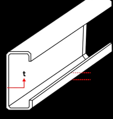 SSI Bar, C-CHANNEL,150MM,75MM,6.5MM,10MM,6M
