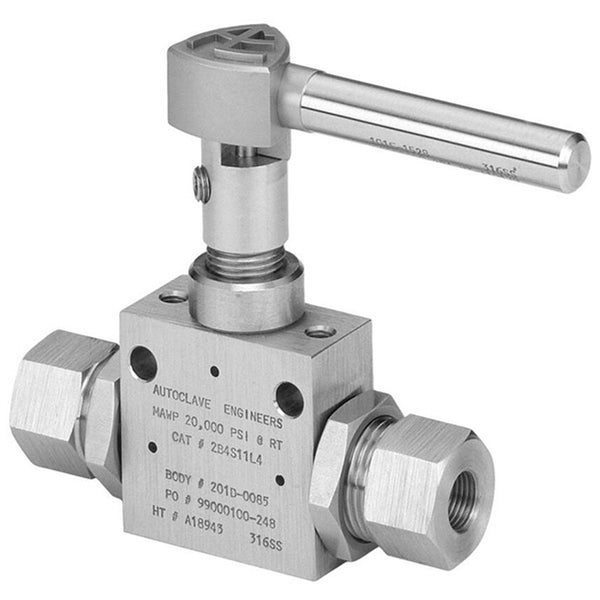 2B6S20M6 - 2-Way Series Ball Valves