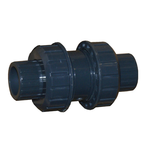 KATUP PENAHAN PVC 1-1/2" TRUE UNION, EPDM [SCH80 SOC]