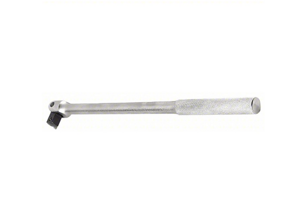 PROTO Breaker Bar: 3/4 in Drive Size, 20 in Overall Lg, Knurled Grip, Alloy Steel, Chrome