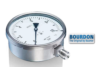 BOURDON MIM7 Industrial Pressure Gauge