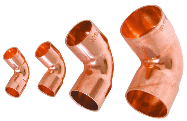 Copper elbow 90° SR (1-5/8")