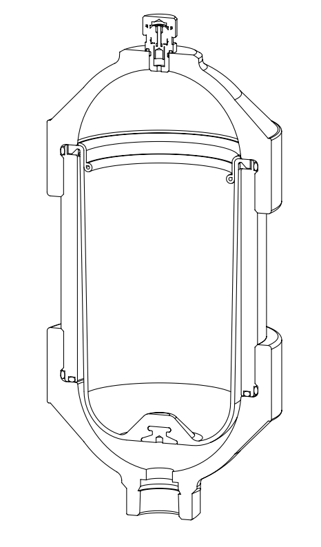 GAS VALVE 5/8"  SAF 2205 P/N: VALPRE58D-10V0