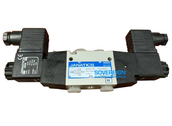 Janatics DS255SS61 5/2 Double Solenoid Valve 1/4"