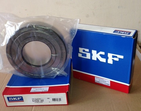 6316-2Z - Deep groove ball bearing with seals or shields