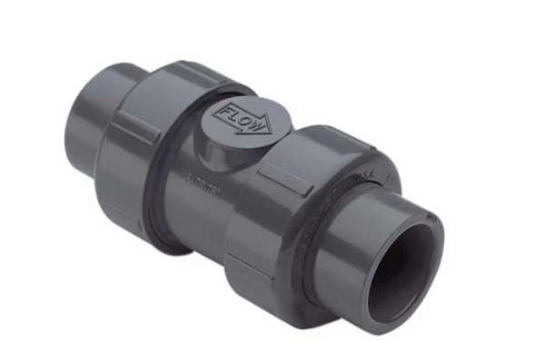 KATUP BOLA TRUE UNION PVC 1/2", EPDM [SCH80 SOC]