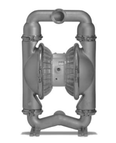 08-14275 - Pompa AODD, Aluminium, Pro-Flo® 2", Dijepit, Berulir, dengan PTFE