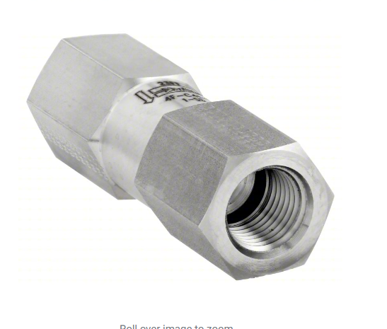 4F-C4L-1-SS: Check Valve,Poppet Valve - Seri C