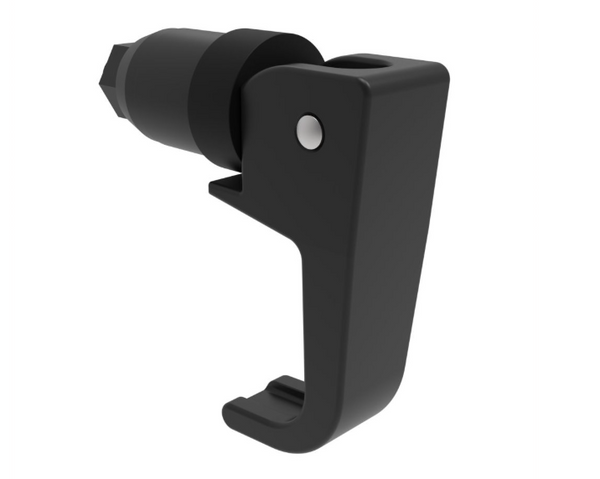 Swell Latch, Heavy Duty, Zinc Alloy, Powder Coated, Black