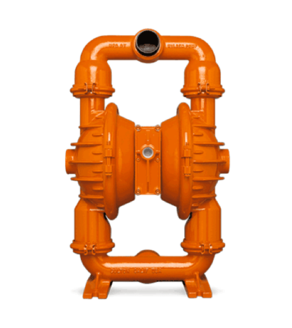 08-14275 - Pompa AODD, Aluminium, Pro-Flo® 2", Dijepit, Berulir, dengan PTFE