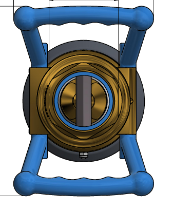 UNIT SELANG GUNMETAL 105MM, FEMALE BSP 2-1/2", NITRIL