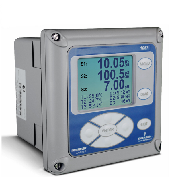 1057-02-20-30-40 Pemancar Saluran Tiga Rosemount 1057