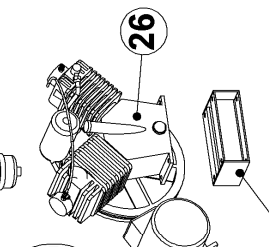 854DC Spare Part - E00498 Compressor Oil