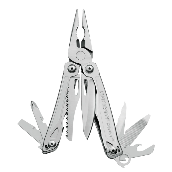 Leatherman Sidekick Lightweight Multi-Tool 198gm 420HC S/S Blades w/Nylon Sheath - Silver - Box