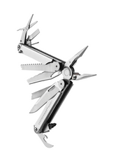 Leatherman Wave Plus Multi-Tool Pisau 420HC S/S dengan Sarung Kancing Nilon - Perak - Kotak