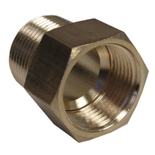 Brass Adapter - 1 Inch NPT Male X 1 Inch BSPP Female
