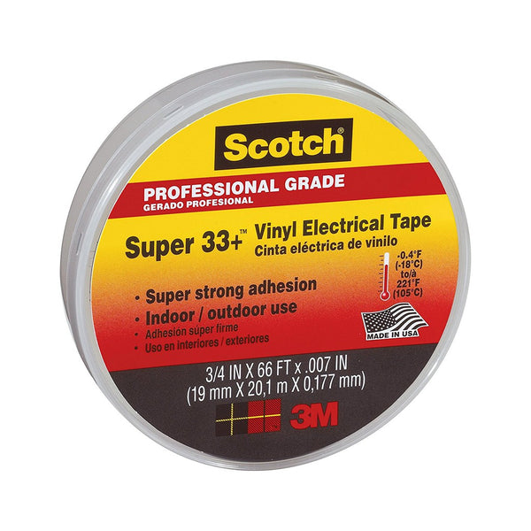 Scotch® Super 33+™ Vinyl Electrical Tape