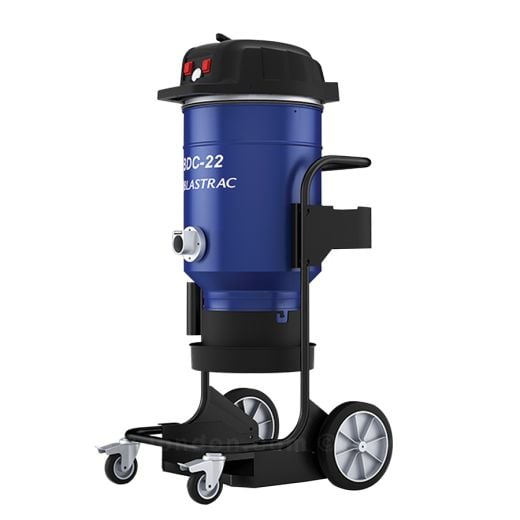 Blastrac BDC‑22 Dust Collector, Fase Tunggal, 110V