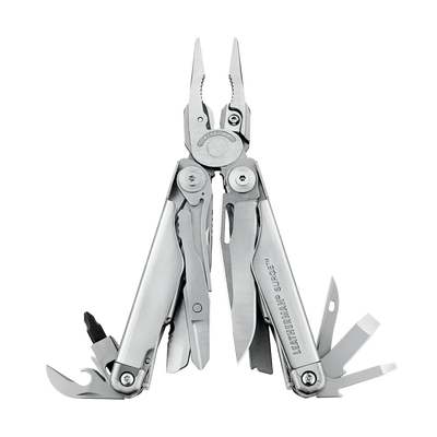 Leatherman Surge Heavy Duty Black Oxide Multi-Tool 420HC S/S Blades x2 w/MOLLE Black Sheath - Box