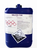 Nalco N7330 (biosida pengolah air), Bahan: Isothiazolin, Ukuran kemasan: 25kg.